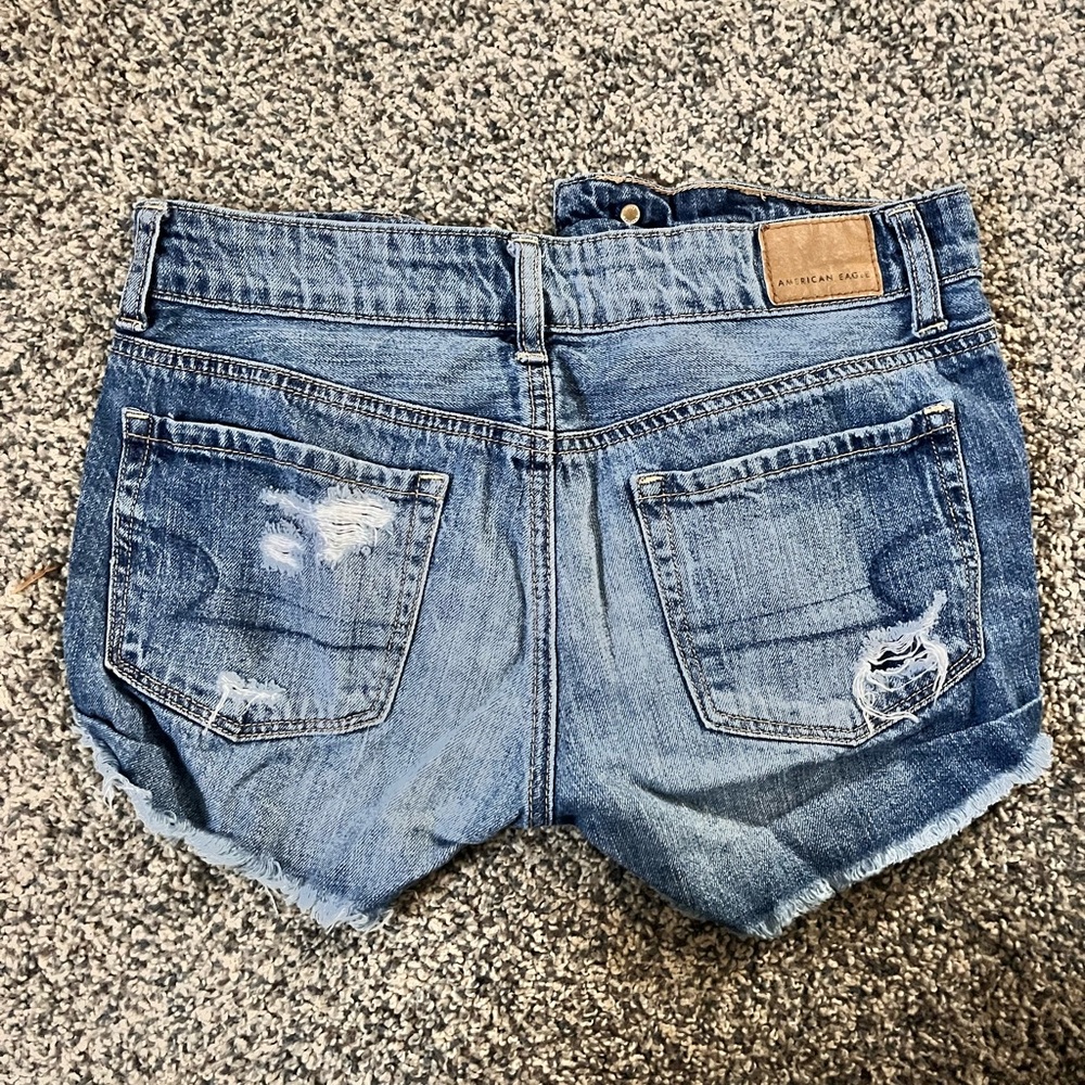 American Eagle Outfitters Light Blue Jean Shorts